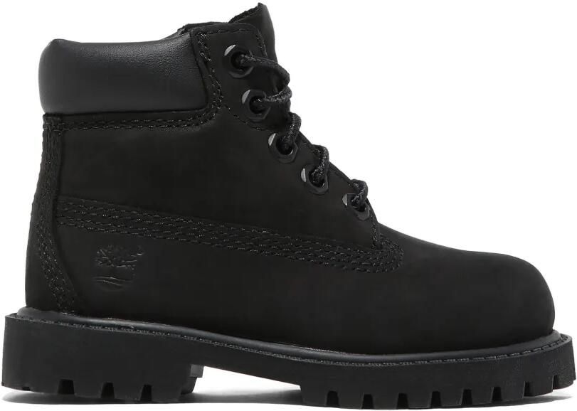 Timberland Kids Leren laarzen Zwart