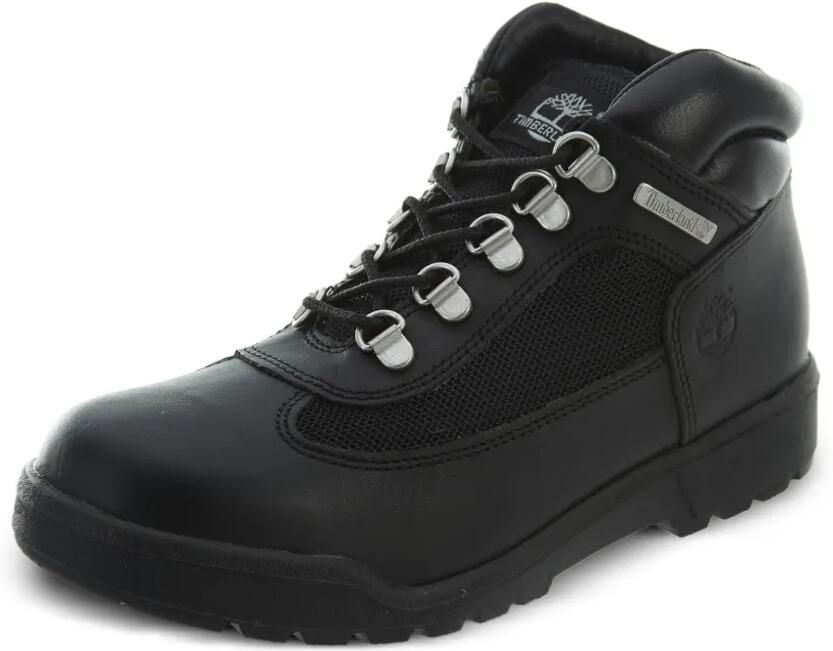 Timberland Kids Leren laarzen Zwart