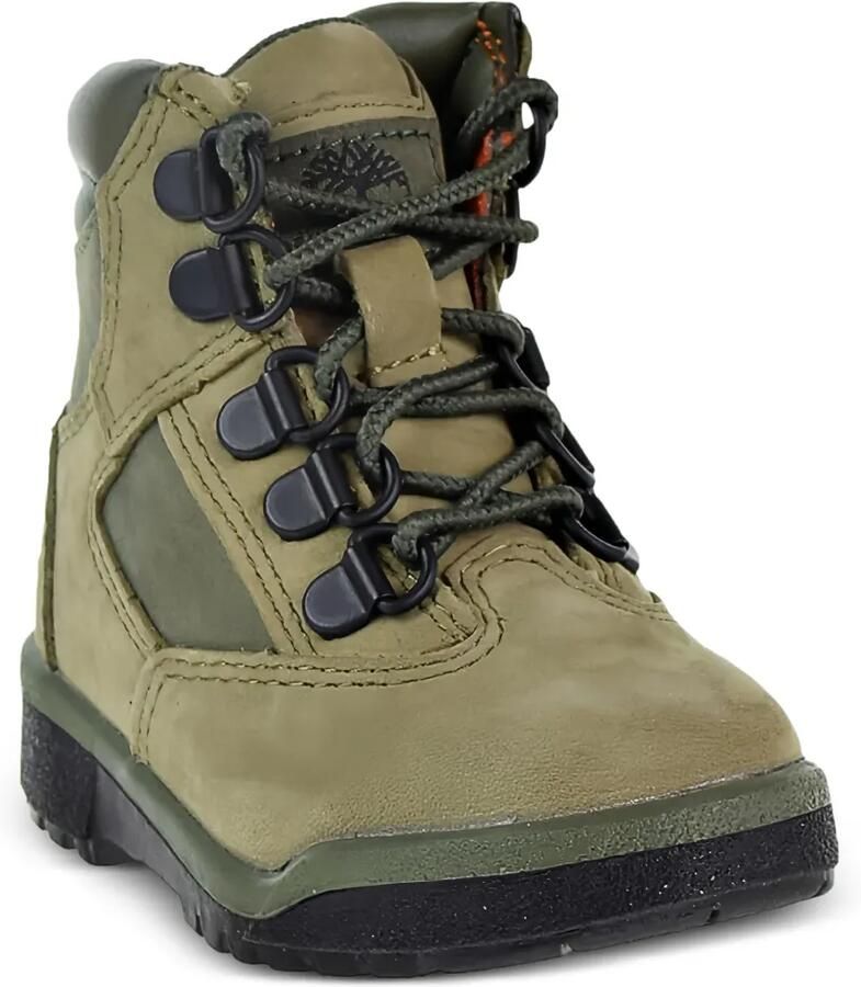 Timberland Kids Leren veldlaarzen Groen