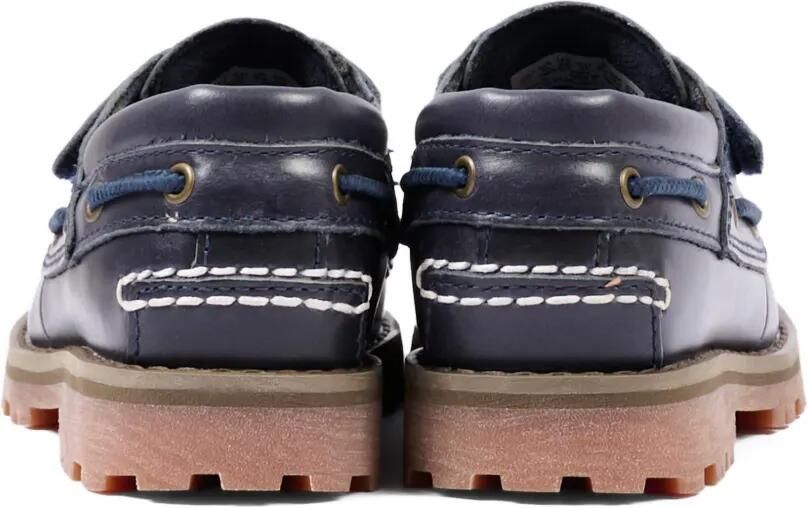 Timberland Kids Loafers met klittenband Blauw - Foto 3