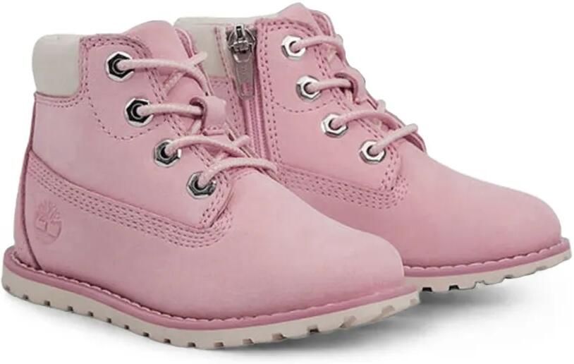 Timberland Kids Pokey Pine enkellaarzen Roze