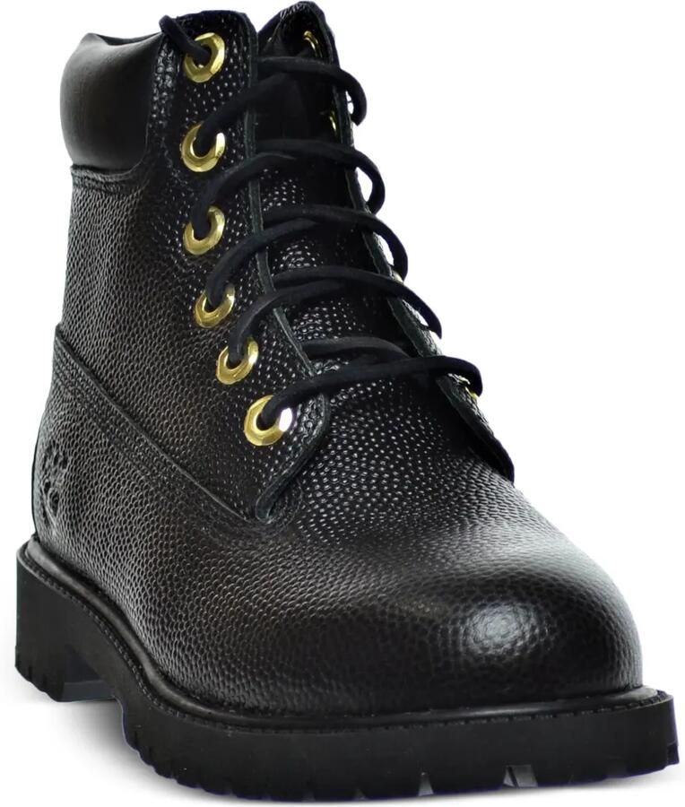 Timberland Kids Premium Football leren laarzen Zwart