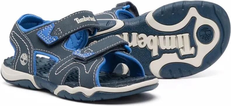 Timberland Kids Sandalen met logoprint Blauw - Foto 3