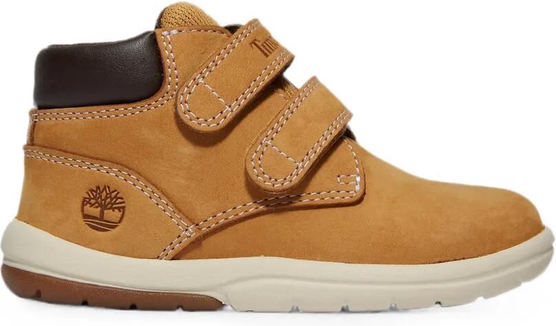 Timberland Kids Sneakers met klittenband Bruin - Foto 3