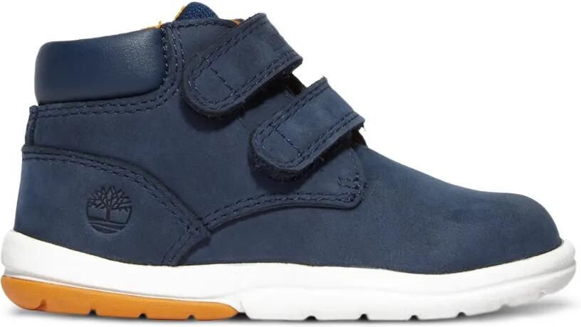 Timberland Kids Toddle Tracks kalfsleren sneakers met klittenband Blauw - Foto 2