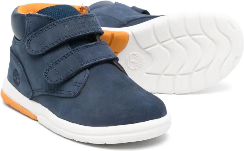 Timberland Kids Toddle Tracks sneakers met klittenband Blauw - Foto 3