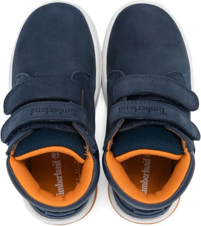 Timberland Kids Toddle Tracks sneakers met klittenband Blauw - Foto 2