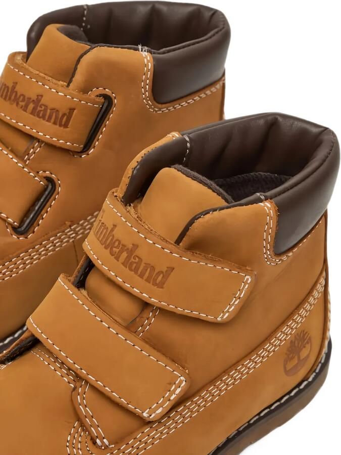 Timberland Kids touch-strap leather boots Beige - Foto 2