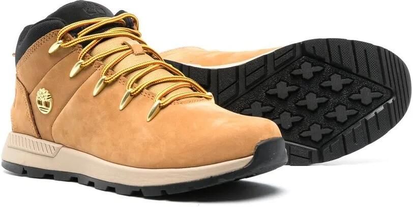Timberland Kids Veterlaarzen met logoplakkaat Bruin - Foto 3