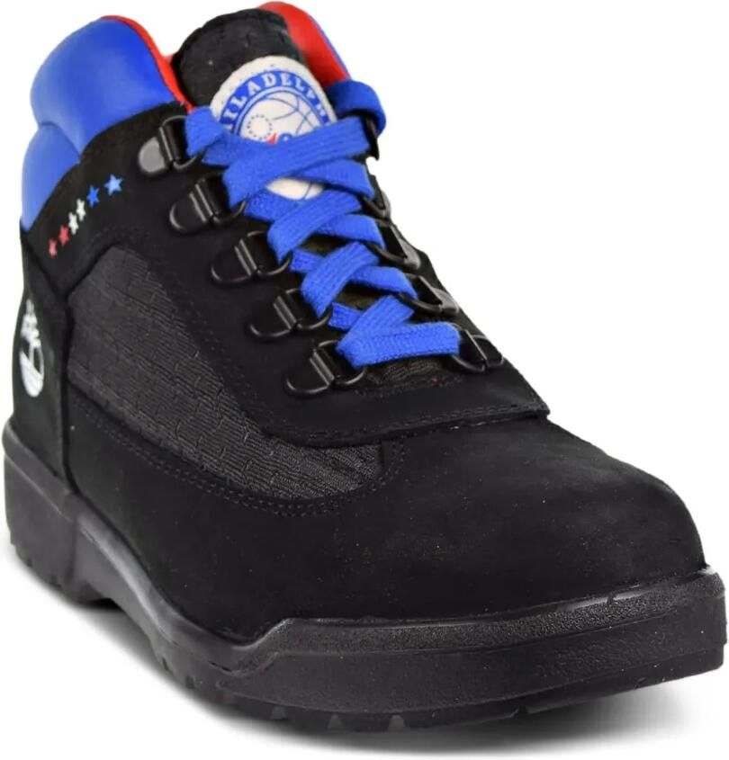 Timberland Kids x NBA veldlaarzen met logo Zwart