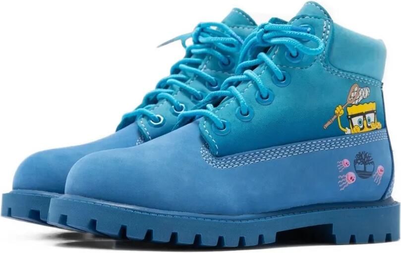 Timberland Kids x SpongeBob 6-Inch Premium boots Blauw