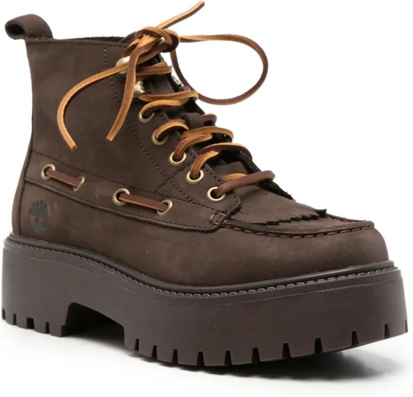 Timberland Laarzen met plateauzool Bruin - Foto 2
