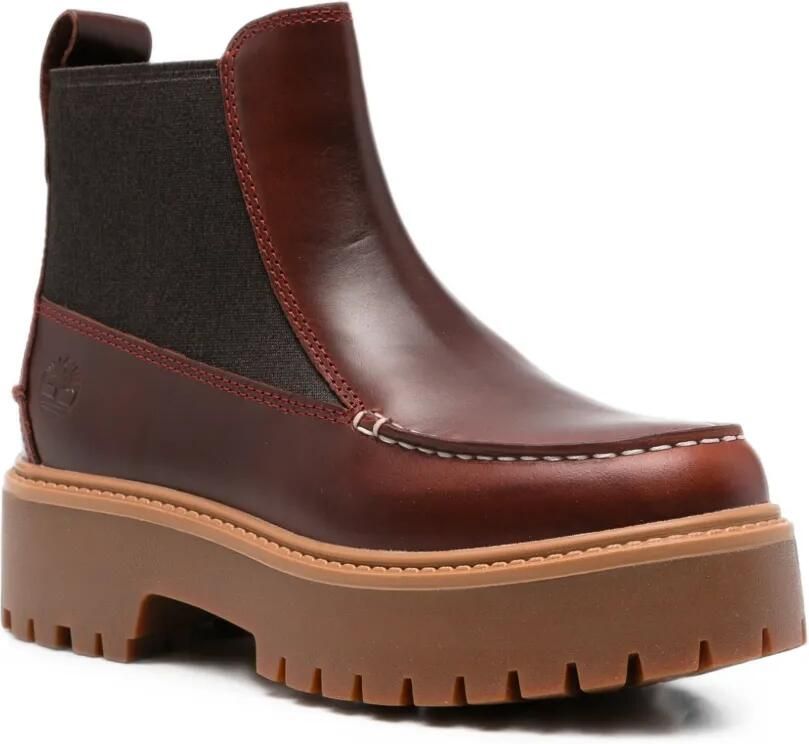 Timberland Laarzen met plateauzool Rood - Foto 4