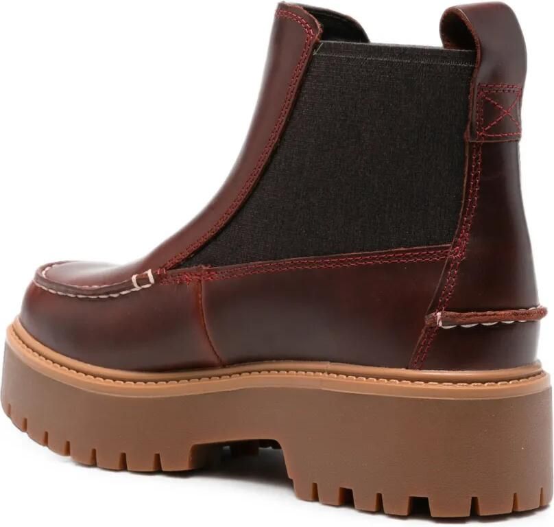 Timberland Laarzen met plateauzool Rood - Foto 2