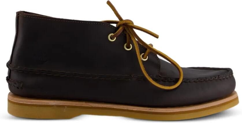 Timberland Enkellaarzen in bootschoenstijl met veters Bruin