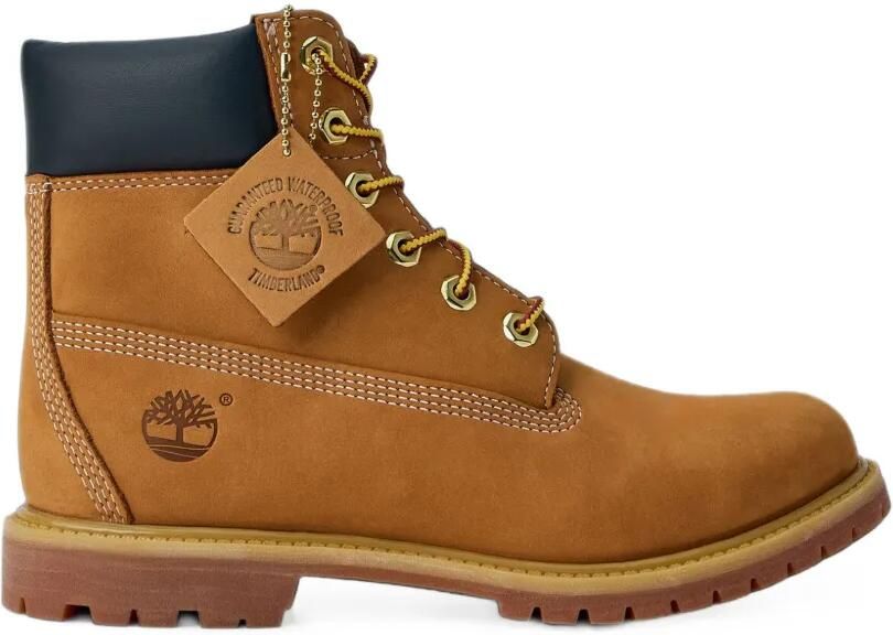 Timberland Leren veterlaarzen Bruin