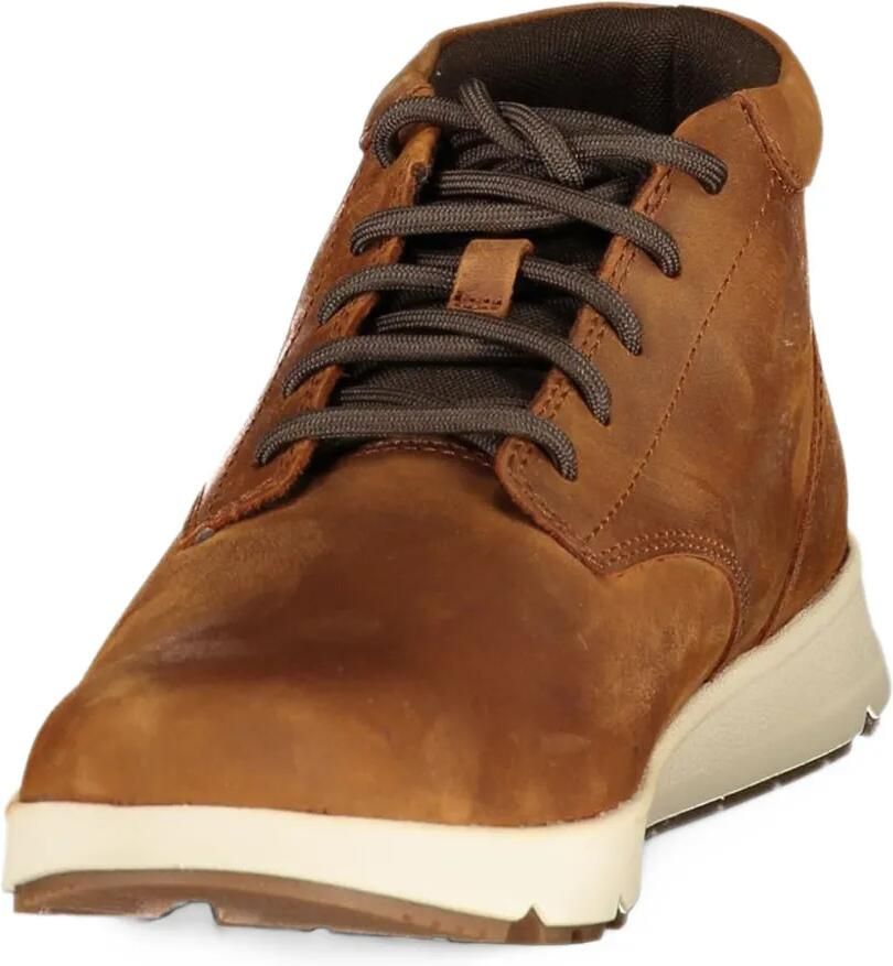 Timberland lace-up logo-debossed sneakers Bruin - Foto 2