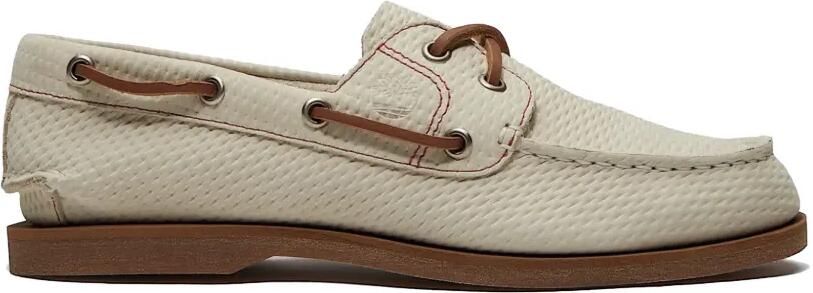 Timberland Leren bootschoenen met logodetail Beige