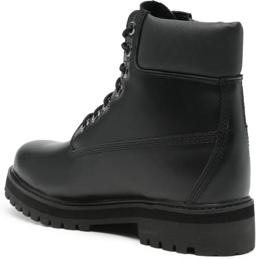 Timberland Leren enkellaarzen met veters Zwart - Foto 3