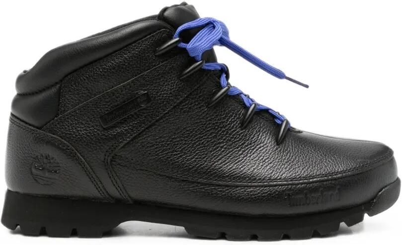 Timberland Leren enkellaarzen Zwart