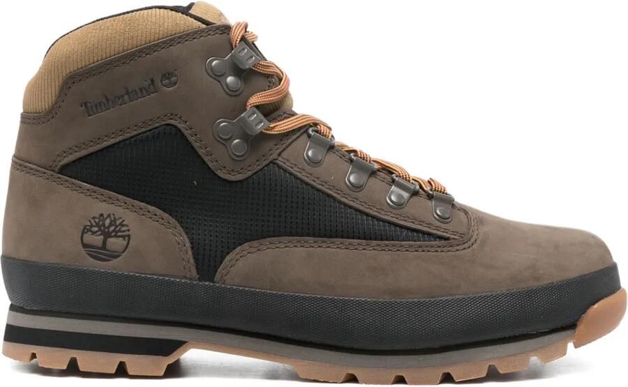 Timberland Leren laarzen met mesh Bruin