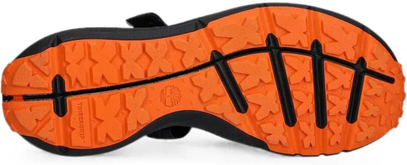 Timberland Leren sandalen met klittenband Zwart - Foto 5