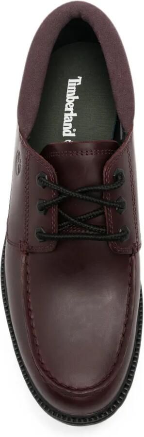 Timberland Loafers met chunky zool en logo-reliëf Rood - Foto 3