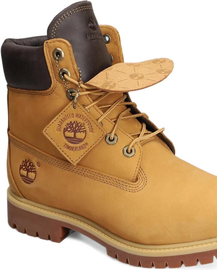 Timberland logo-debossed lace-up boots Geel - Foto 3