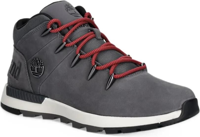 Timberland logo-debossed lace-up boots Grijs - Foto 2