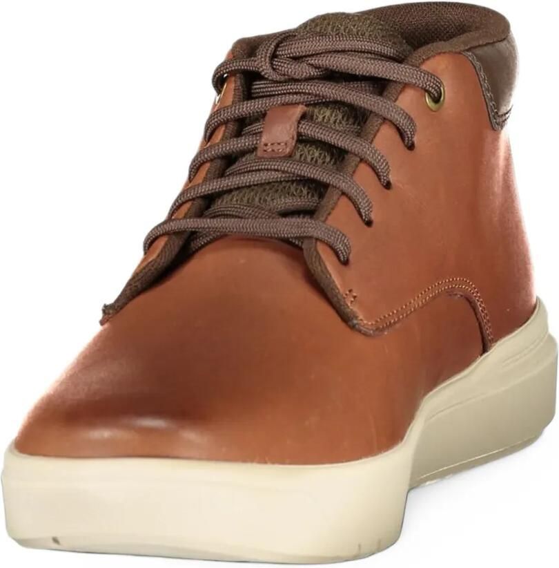 Timberland logo-debossed lace-up sneakers Bruin - Foto 2