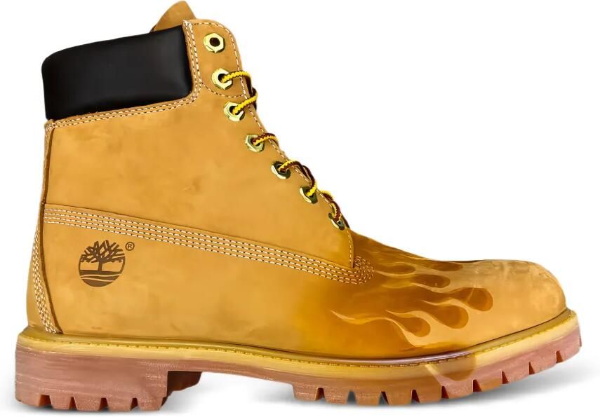 Timberland Loso Wav wandellaarzen met vlammenprint Geel