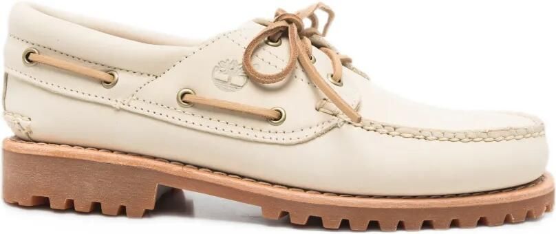 Timberland lug-sole boat shoes Beige