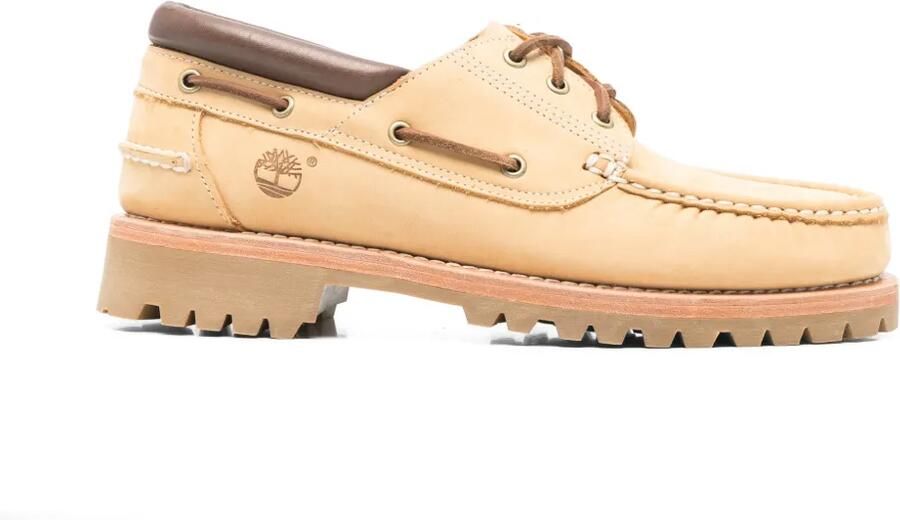 Timberland Loafers met chunky zool Beige