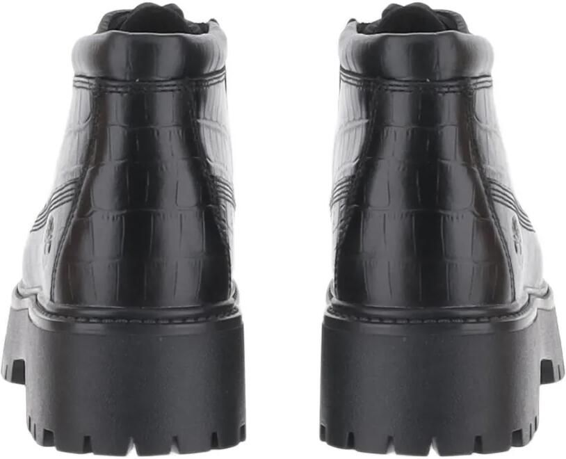 Timberland Mid Stone Street crocodile-effect ankle boots Zwart - Foto 2