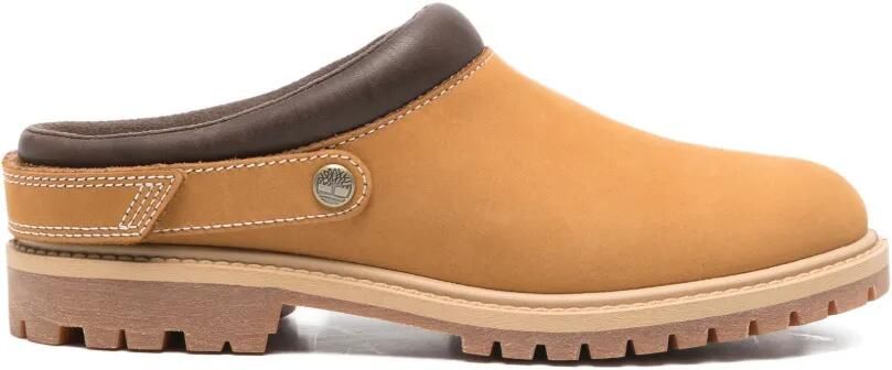 Timberland Muiltjes met logo Beige