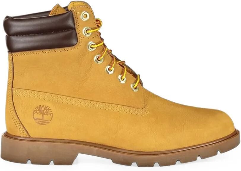 Timberland Enkellaarzen met gewatteerde kraag Beige