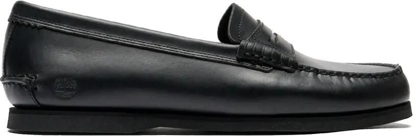 Timberland Penny loafers met logo-reliëf Zwart