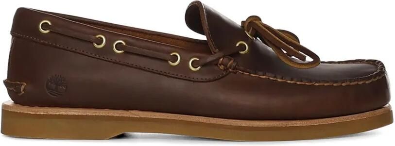 Timberland Platte veterschoenen Bruin