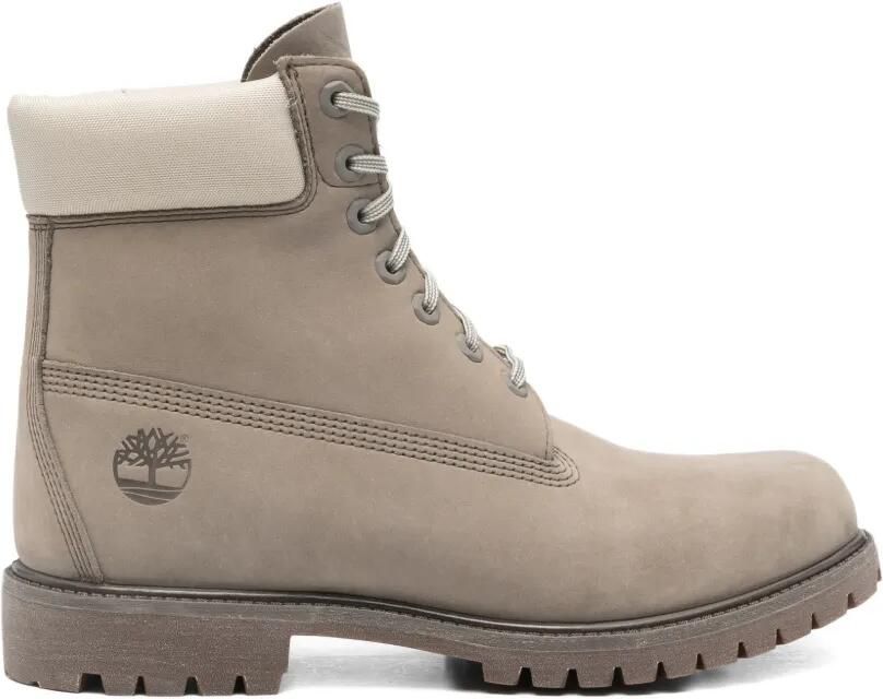 Timberland Premium 6-Inch veterlaarzen met logo Bruin