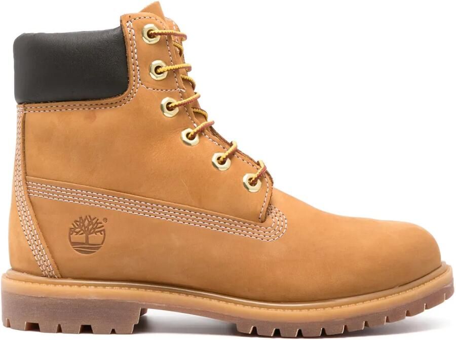 Timberland Premium 6-Inch waterdichte veterlaarzen Bruin
