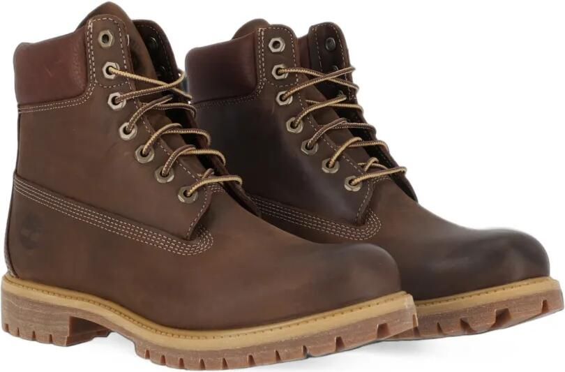 Timberland Premium 6 Inch waterproof lace-up boots Bruin