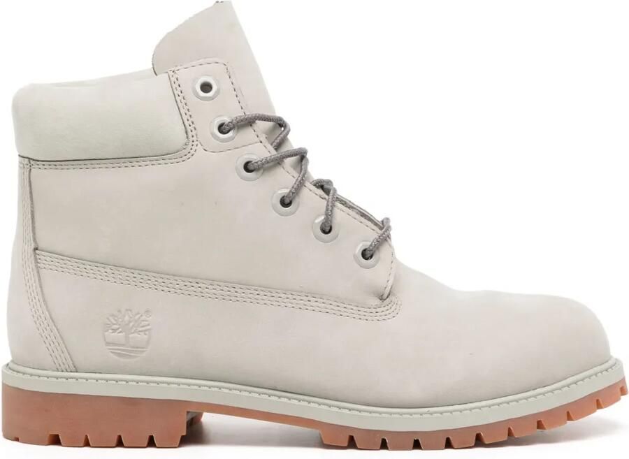 Timberland Premium leren laarzen Grijs