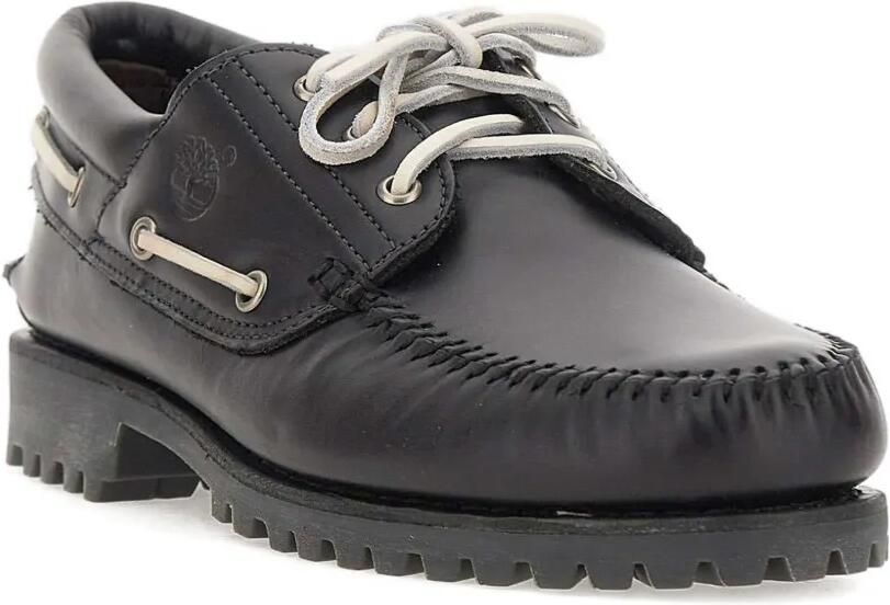 Timberland Road Trip 3-Eye Lug handgestikte bootschoenen Zwart - Foto 3