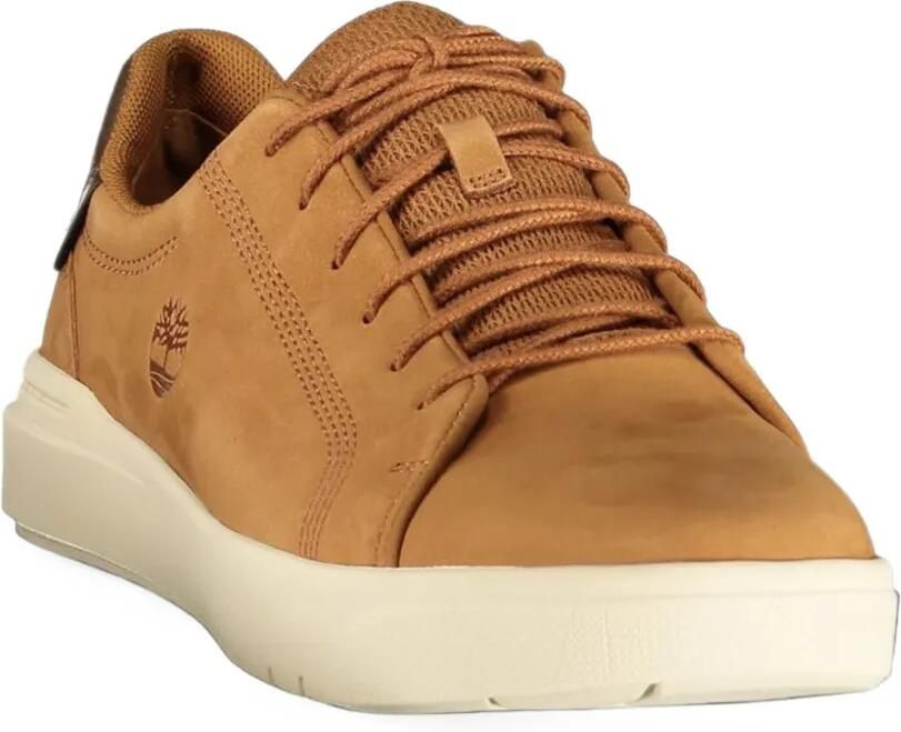 Timberland Seneca Bay logo-debossed lace-up sneakers Bruin - Foto 3