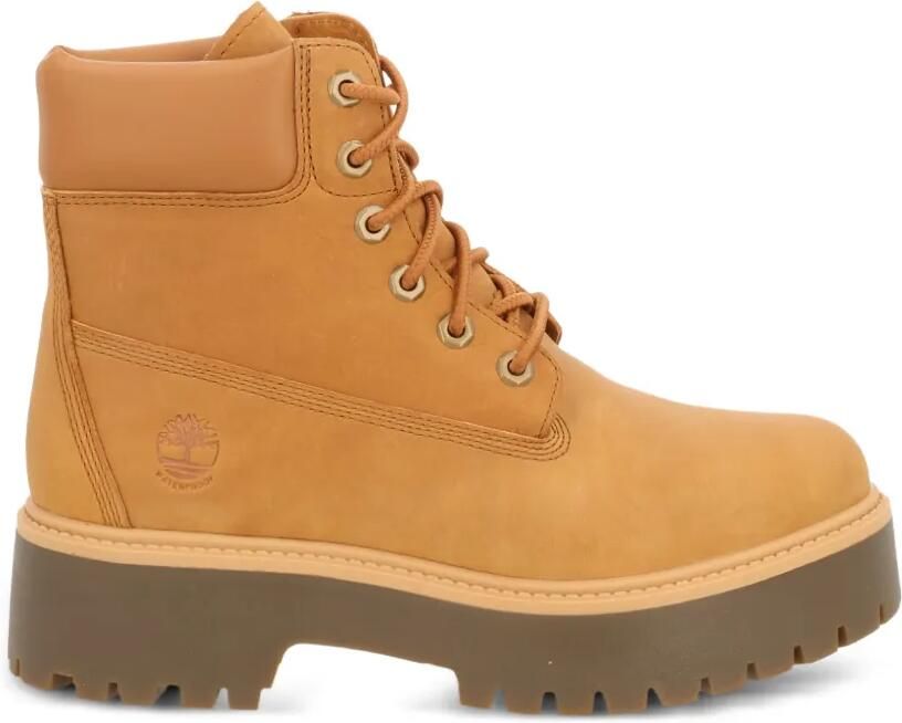 Timberland Stone Street 6-Inch laarzen met plateauzool Bruin