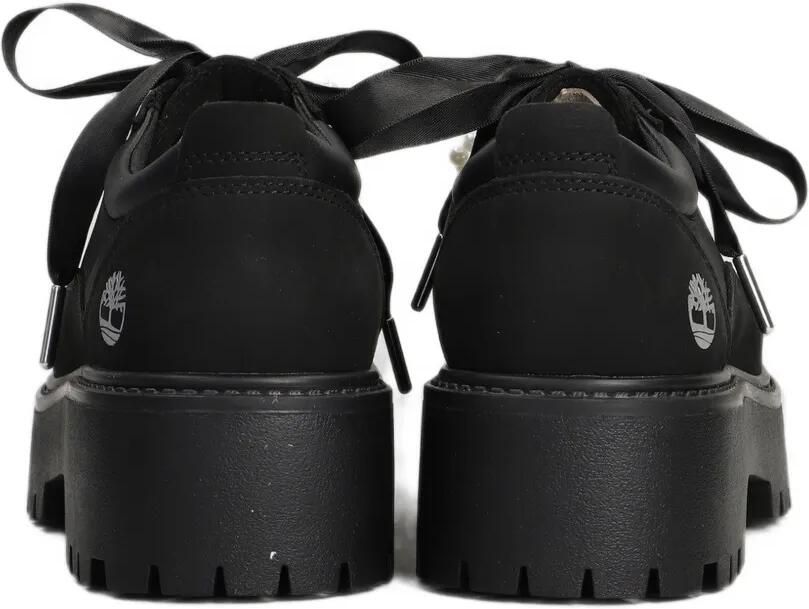 Timberland Stone Street faux-pearl-embellished platform lace-up shoes Zwart - Foto 4