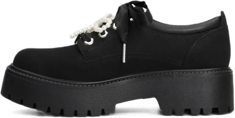 Timberland Stone Street faux-pearl-embellished platform lace-up shoes Zwart - Foto 5