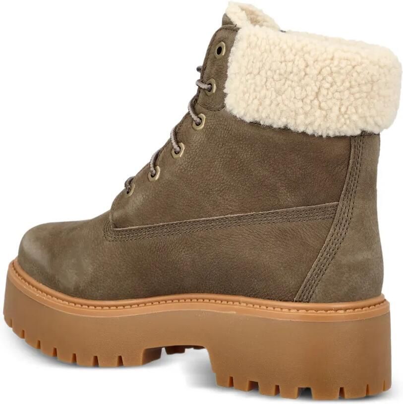 Timberland Stone Street laarzen met imitatiebont en plateauzool Bruin - Foto 2