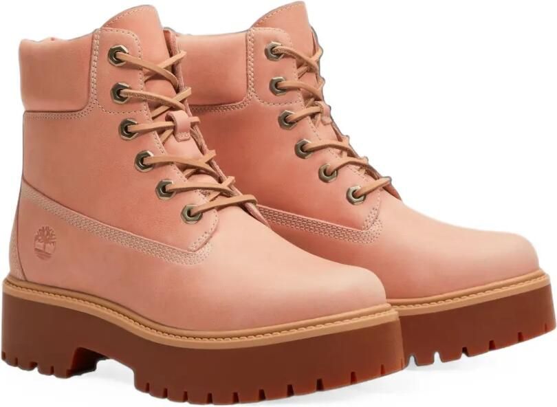 Timberland Stone Street leren laarzen Roze - Foto 3