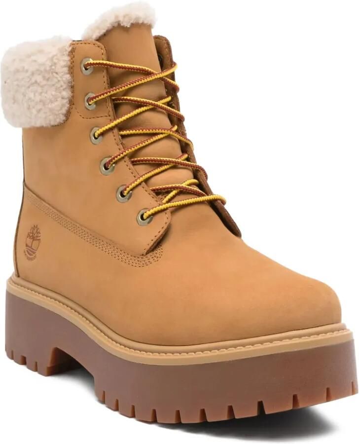 Timberland Stone Street Mid enkellaarzen met plateauzool Bruin - Foto 2